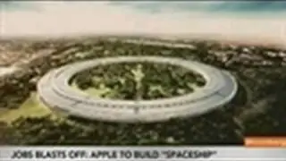 Jobs Shows Off `Spaceship' Design for New Apple Campus