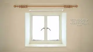 Cum măsuram perdelele?