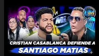 ¡ESCÁNDALO! Cristian Casablanca EXPLOTA y defiende a Alofoke