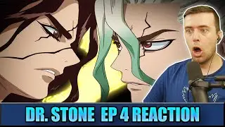 FIRE THE SMOKE SIGNAL | Dr. Stone Ep 4 Reaction