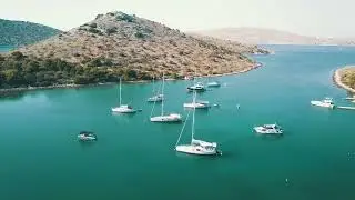 Lavsa et son mouillage - Kornati - Mavic pro I