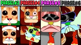 All Phases in New Incredibox Sprunki Oc of Montagem Miau: From Phase 1 to Phase 6