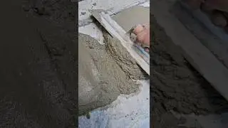 sub floor repair with Portland cement #construction #concrete #work #repair #brick #installation