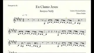 Partitura CLAMO JESUS - Jessyca Verly - Trompete