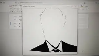 How to Draw Tony Stark (Iron Man) using three lines of Python code