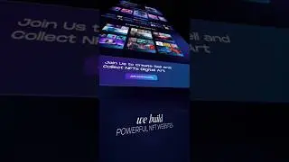 we build power NFT websites #nft  #nftcommunity  #shorts