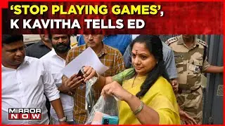 Delhi Excise Policy Case: Stop Games, K Kavitha Tells ED, Hands Over 10 Mobiles | English News