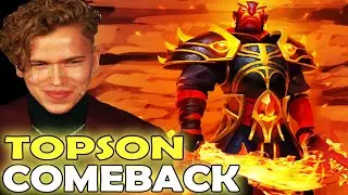 Topson Ember Spirit COMEBACK vs Pro SF User MID DOTA 2