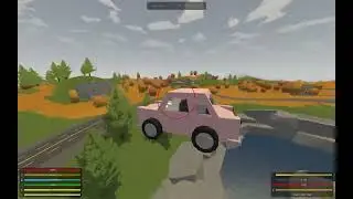 Антюрнед чит Deadhack Unturned cheat полет на машине.