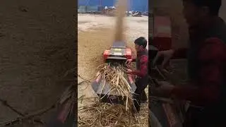 The mower can crush all kinds of grass and straw, which is convenient for farmers! #machine
