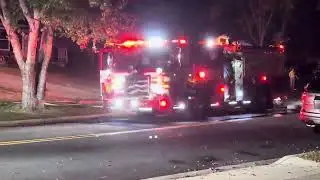 Clinton volunteer fire department engine 825