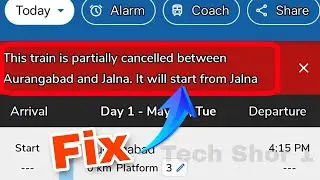Where is my train fix the train is partially cancelled between aurangabad and jalna