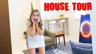 HER REACTION TO OUR NEW HOME!