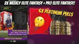 WEEKLY ELITE FANTASY PACKS & PRO ELITE FANTASY PACK! | Madden 23 Ultimate Team Pack Opening