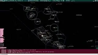 VATSIM RJTT/WMKK Look East Event 200411 WMFC & APP timelapse