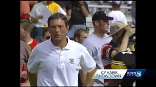 'Football games feel real, real small': Cy-Hawk coaches recall 9/11 days before game