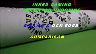INKED GAMING mousepad unboxing: If a G-SR-SE and QCK Edge had a baby!