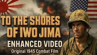 To the Shores of Iwo Jima (1945) | Original WW2 Footage