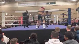 First amateur boxing match (15 years old)