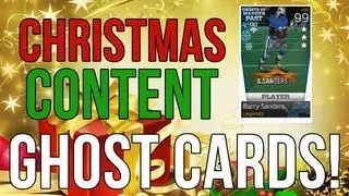 MUT 13 | Christmas Content | Ghost Cards | 3 Star Barry Sanders!