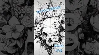 DWB Skull #002 // Tattoo Design is LIVE