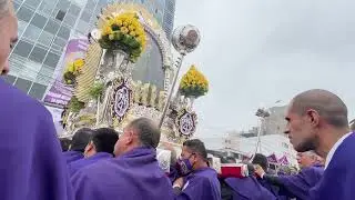 Señor de los Milagros Cuarta Cuadrilla Tercer Sector 19 10 2022