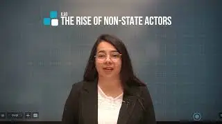 Globalization, non-state actors, technology, and conflict resolution