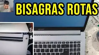 Acer Aspire 5 Bisagra Rota? 🔧 Cambio de Tapa y Ajuste para que NO se rompa más! (A515)