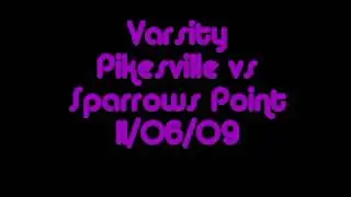 2009 Pikesville Panthers vs Sparrows Point Pointers