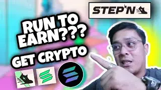 STEPN - Run and Earn Crypto, welcome athlete tagalog explanation