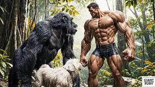 HOW THE STRONGEST MAN ON EARTH FOUGHT A GORILLA TO SAVE A DOG 😳🔥