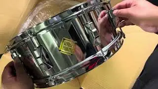 Dixon Classic Steel Snare unboxing @DixonDrums