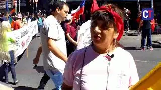 Chileans and immigrants march against racism