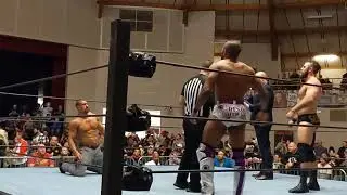 GLCW Blizzard Brawl 2021 Real EC3 and Braun Strowman/Adam Scherr entrance