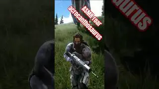 ASMR The Roar of the Acrocanthosaurus #arksurvivalevolved #arkbattle #gaming #fyp #shortsgaming