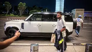 Rishabh Pant Bought New Landrover Defender 110 | Spotted at Airport