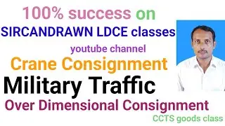 #Military Traffic/#ODC/#Crane consignment/departmental exams/promotional exams/vibhagiye pariksha