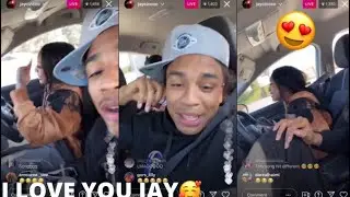Brooklyn Frost And JayCincoo Vibe To Music In The Car 🎼 *She Pulled His Hair*