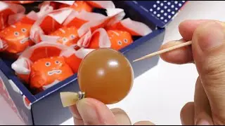 Japan Traditional Balloon Candy Gold Fish Tama Yokan