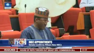 Senate Confirms Appointment Of 15 Resident Electoral Commissioners
