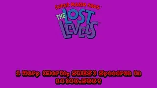 *WR* The Lost Levels Category Extensions 1 Warp (Mario, SNES) Speedrun in 14:40.566!
