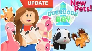 NEW PETS In Overlook Bay / Opening PET PODS Trying To Get The New Pets In Overlook Bay ! Roblox