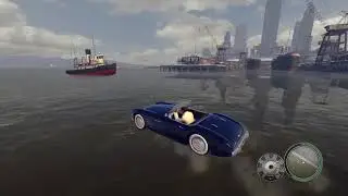 Mafia 2: Wandering Empire Bay on water