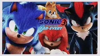 Fan-Event ⁠​⁠l Sonic the Hedgehog 3 l Keanu Reeves, Jim Carrey, Ben Schwartz ￼l (2024 Movie)