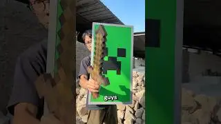 Membuat Shield Kotak Minecraft di Dunia Nyata