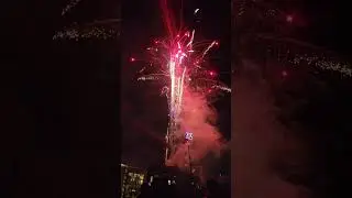 New Years Fireworks on the Santa Fe Plaza
