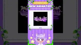 Custom Animated Vtuber Logo Text 💜🌜 #animation #customdesign #conceptart #logodesign #branding