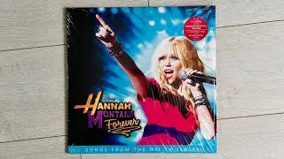 Disney Hannah Montana 🌟 Forever (2025) &ldquo;Pink & Purple Swirl LP Unboxing&rdquo;