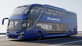 👉 PO Haryanto 2026 😱 Bus Mewah Rasa Hotel Berjalan!