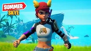 Fortnite NEW SUMMER SKYE (GAMEPLAY)
